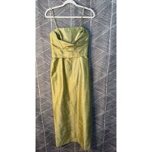 Watters & Watters‎ 100% Silk Strapless Dress